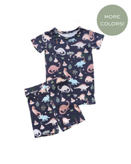 Boys Short Sleeve Pajama Set Dino Dreams