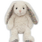 Faith Cream Floral Plush Bunny