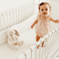 Faith Cream Floral Plush Bunny