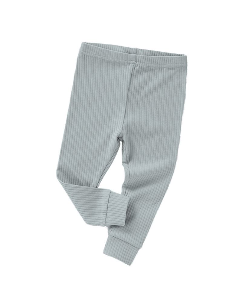 Ribbed Bliss Cotton Collection Set (French Gray)