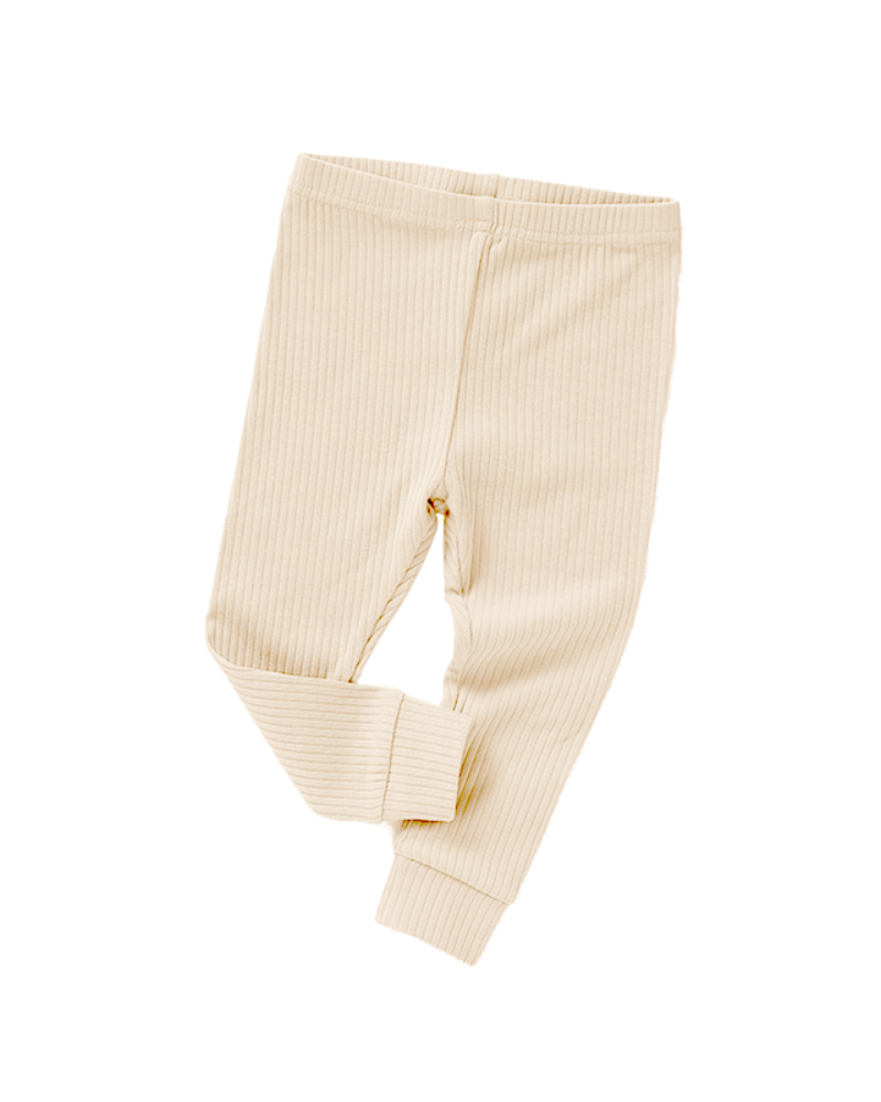 Ribbed Bliss Cotton Collection Set (Vanilla)