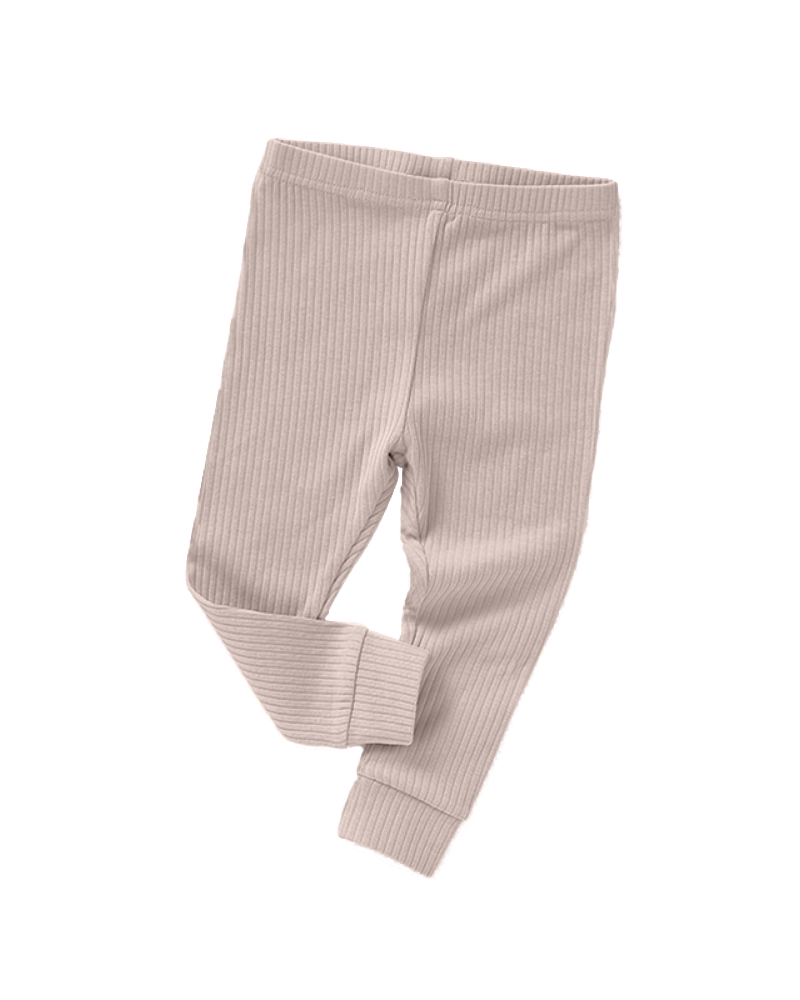 Ribbed Bliss Cotton Collection Set (Chestnut)