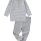 Ribbed Bliss Cotton Collection Set (Heather Grey)