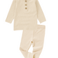 Ribbed Bliss Cotton Collection Set (Vanilla)