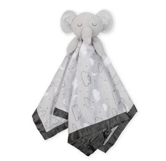 Cozy Neutral Elephant Lovey Blanket