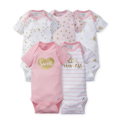 Light Pink Short Sleeve Premium T-Shirts (5-Pack)