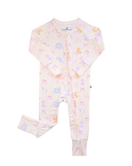 Baby Girl Zipper Onesie