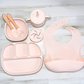 Silicone Mealtime Set Pink