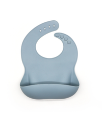 Silicone Mealtime Set Dusty Blue