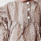 Organic cotton bodysuit with embroidery