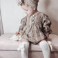 Organic cotton bodysuit with embroidery