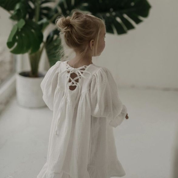 Sofie Organic Muslin Dress