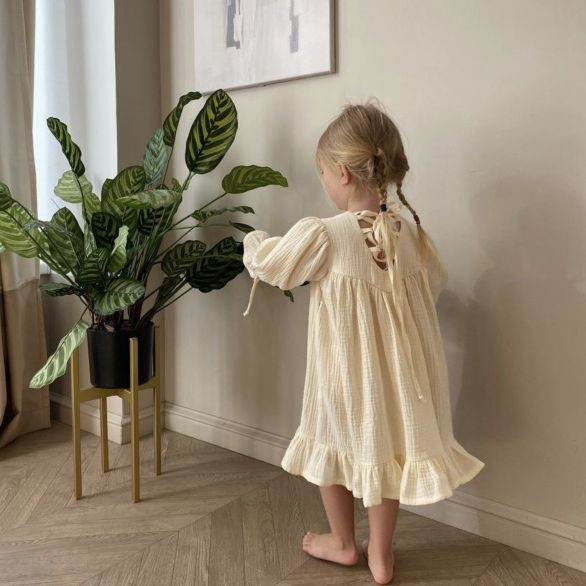 Sofie Organic Muslin Dress