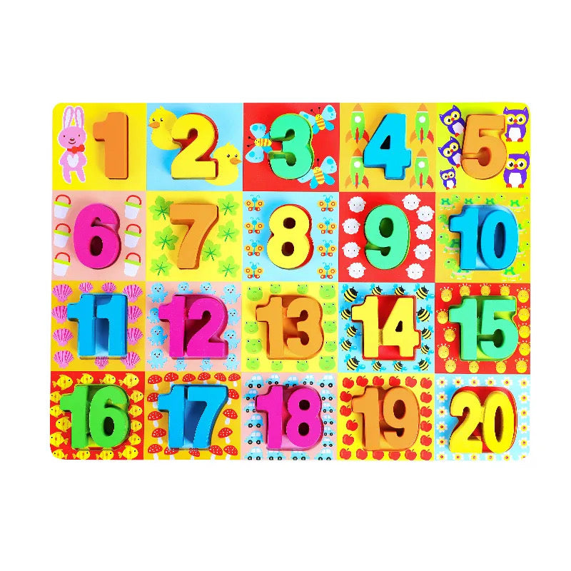 Wooden Educational Puzzle