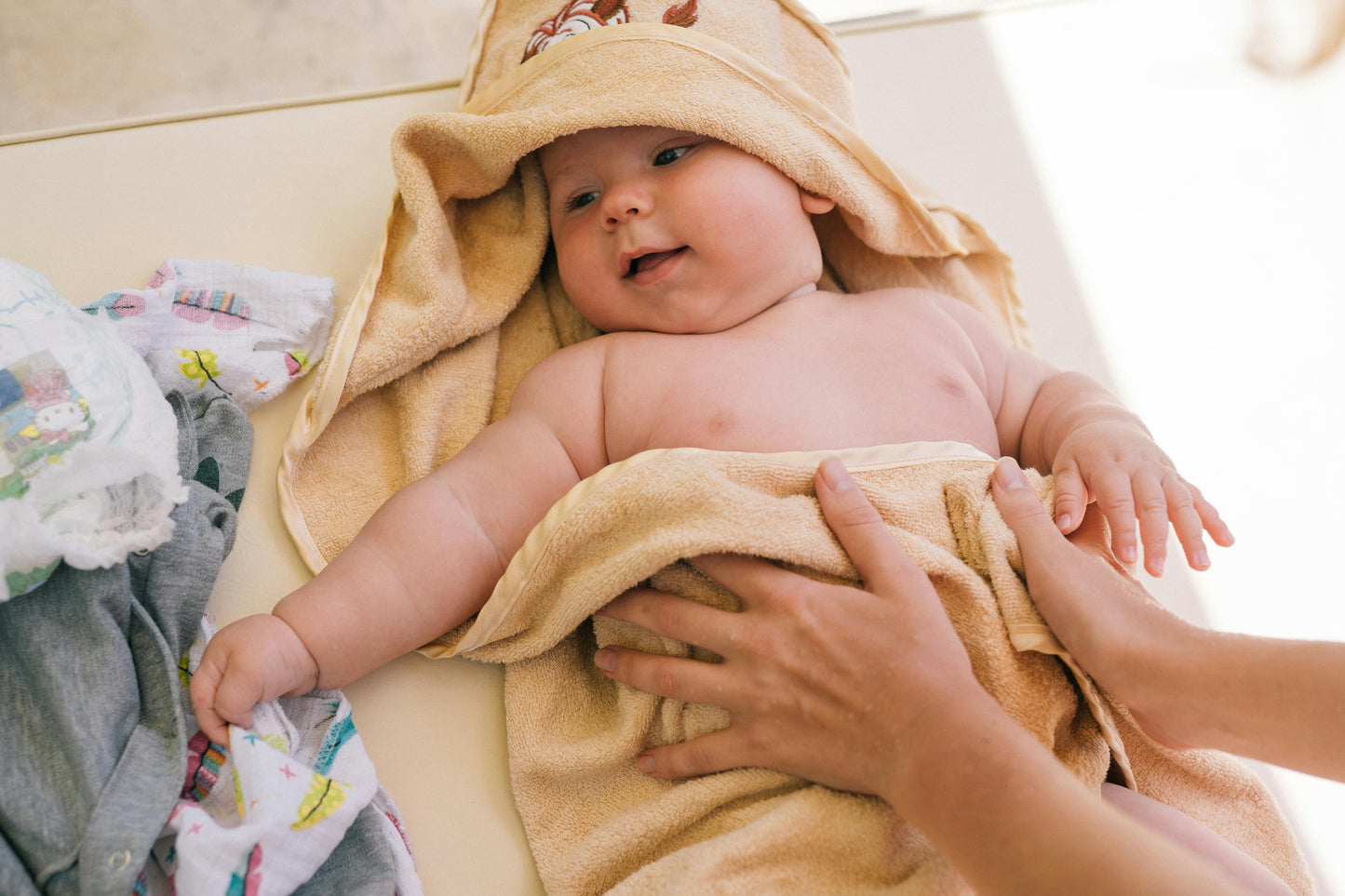 Neutral Baby 2-pack Hooded Towels
